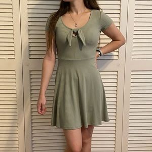 Macy’s Keyhole Short Sleeve Mini Dress | NWOT